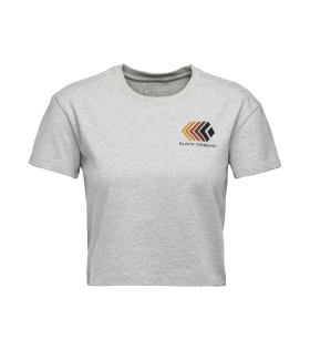 Тениска Black Diamond Faded Crop SS Tee W's