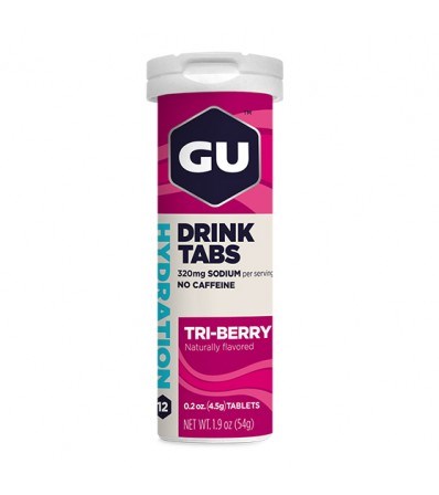 GU Hydration Drink Tabs Tri-Berry 55G