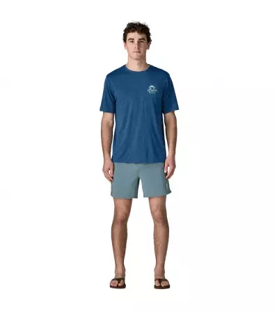 Тениска Patagonia Capilene Cool Daily Shirt - Great Waves M's