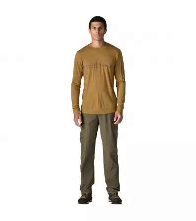 Блуза Patagonia M's Long-Sleeved Capilene Cool Merino Graphic Shirt