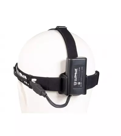 Lupine Penta PRO 4 (5700K) 3.1 AH/22 WH HARDCASE BATTERY,HEADBAND, WIESEL