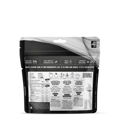 LYO Barley-lentills Risotto with Avocado mousse 500g