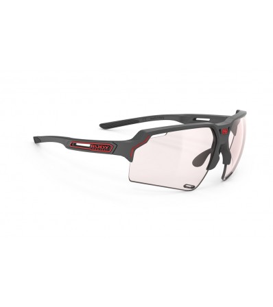 Rudy Project Sunglasses Deltabeat Charcoal Matte - ImpactX 2 Red Photochromic