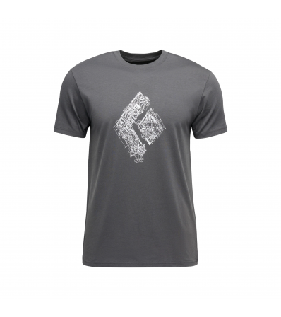 Тениска Black Diamond Engineered Diamond SS Tee M's