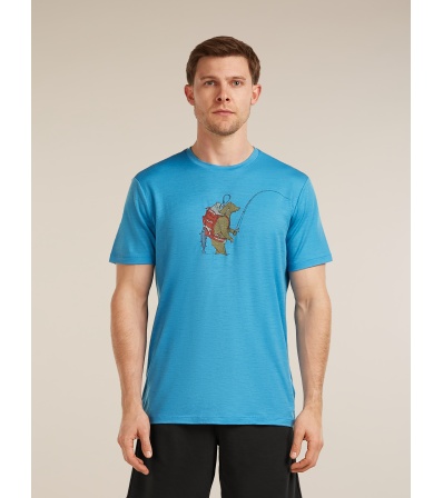 Icebreaker Merino 150 Tech Lite SS Tee Bear Catch M's