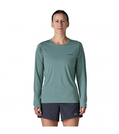 Patagonia Long Sleeved Capilene Cool Daily Shirt - Boardshort Logo W's