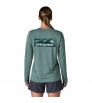 Patagonia Long Sleeved Capilene Cool Daily Shirt - Boardshort Logo W's